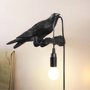 Crow Wall Lamps- Set of Two